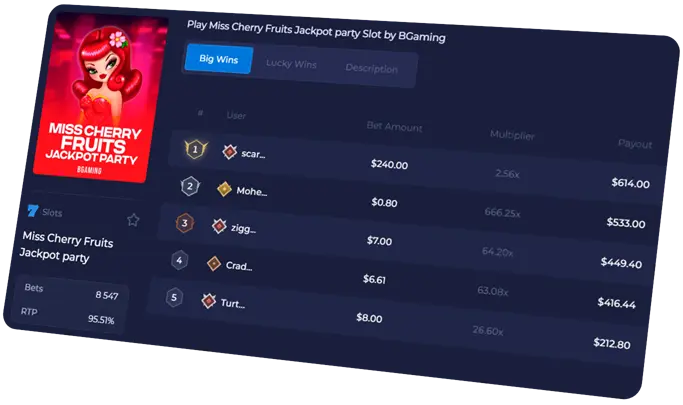 Rain Bet slots